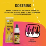 Hautpflegeöl für Hunde mit Hanfsamenöl, 10 ml – Excellent Pets HempOne Oil – Bild 5