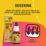 Hautpflegeöl für Hunde mit Hanfsamenöl, 20 ml – Excellent Pets HempOne Oil – Bild 5