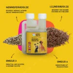 Ölmischung für Hunde und Katzen mit Hanfsamenöl, 100 ml – Excellent Pets HempOne + Omega Oil – Bild 5
