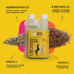 Ölmischung für Hunde und Katzen mit Hanfsamenöl, 250 ml – Excellent Pets HempOne + Omega Oil – Bild 5