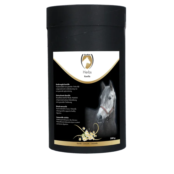 Kamille für Pferde, zur Entspannung, 500 g – Excellent Horse Herbs Kamille