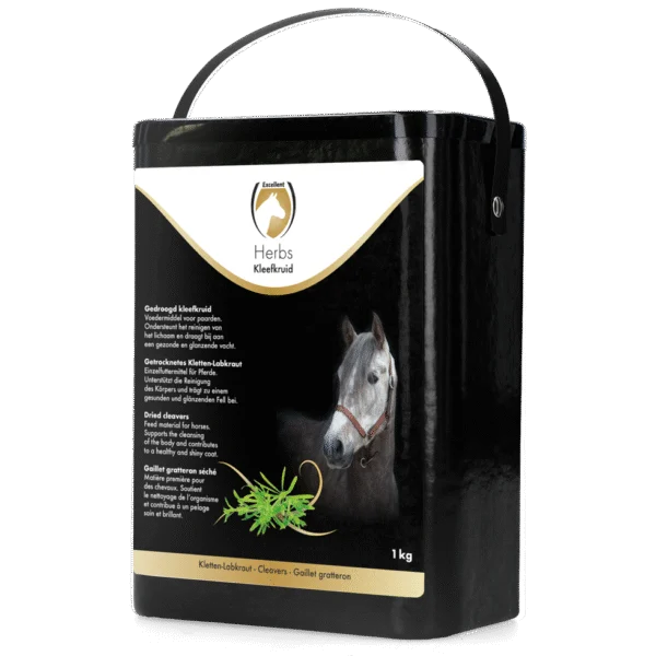 Klettenlabkraut für Pferde, für ein glänzendes Fell, 1 kg – Excellent Horse Herbs Klettenlabkraut