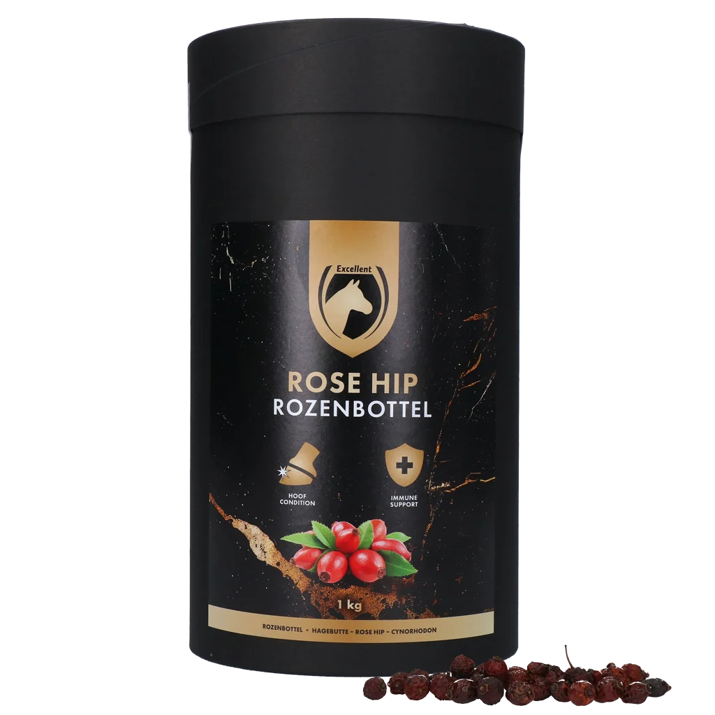 HERB022.png Hagebutte für Pferde zur Erhaltung gesunder Hufe, 1 kg – Excellent Horse Herbs Hagebutte – Bild 1