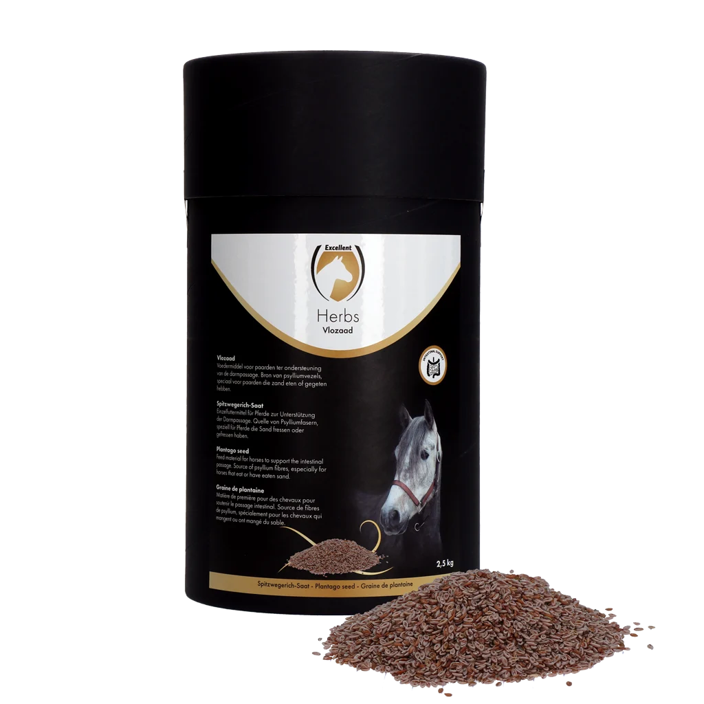 Flohsamen für Pferde, 2,5 kg – Excellent Horse Herbs Flohsamen – Bild 1