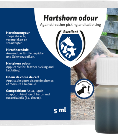 Abwehrmittel für Hühner und Schweine – Excellent Geruch nach Hirschhorn