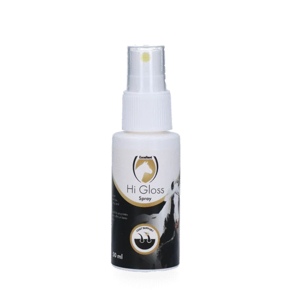 Glanzspray für Mähne und Schweif, entwirrend, 50 ml – Excellent Horse Hi Gloss Spray