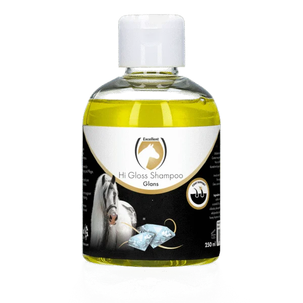 Pferdeshampoo für glänzendes Fell, 250 ml – Excellent Horse Hi Gloss Shampoo Original