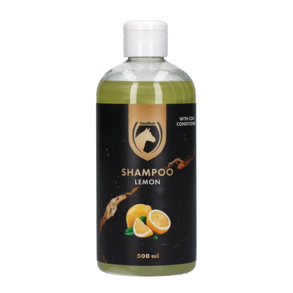 Pferdeshampoo für glänzendes Fell, 500 ml – Excellent Horse Hi Gloss Shampoo Lemon