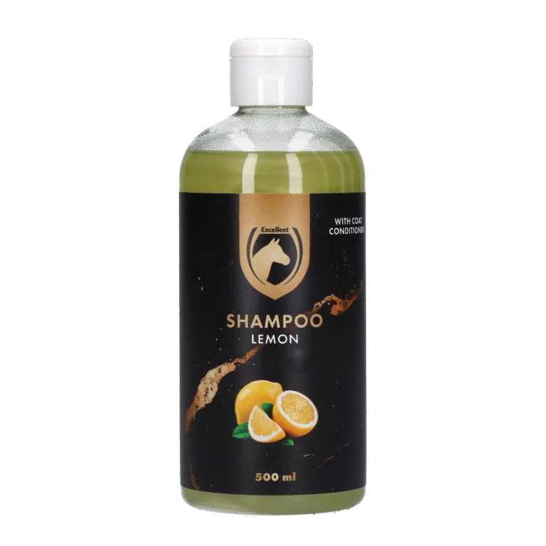 Pferdeshampoo für glänzendes Fell, 500 ml – Excellent Horse Hi Gloss Shampoo Lemon