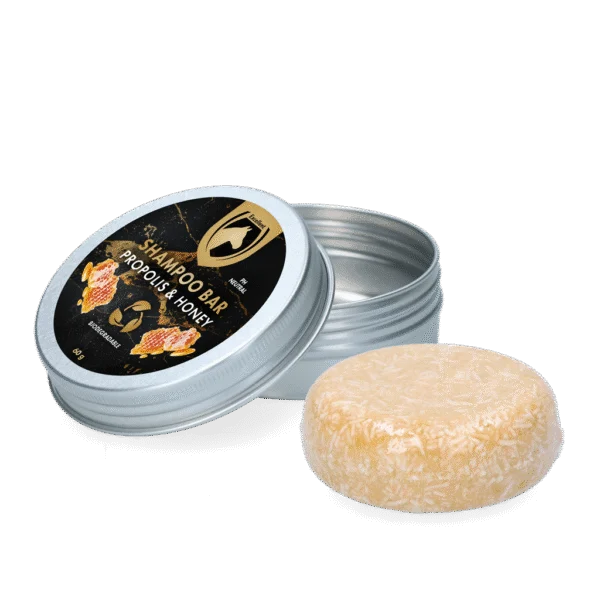 Festes Pferdeshampoo mit Conditioner, Propolis und Honig, 60 g – Excellent Horse Hi Gloss Shampoo Bar
