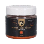 Glitzer Huflack Orange, 150 ml – Excellent Horse Hi Gloss Glitter Hoof Polish