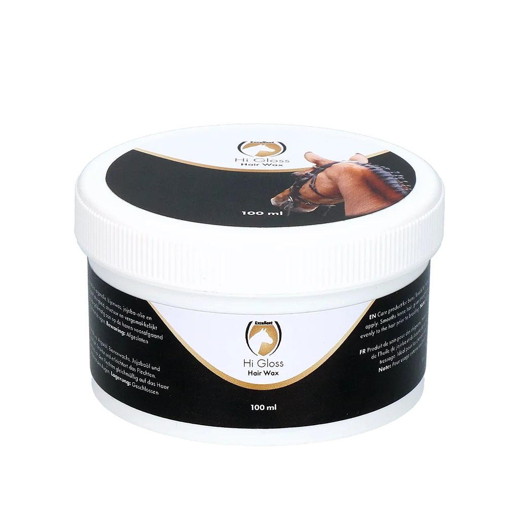 Haarwachs für Mähne und Schweif, 100 ml – Excellent Horse Hi Gloss Hair Wax – Bild 3