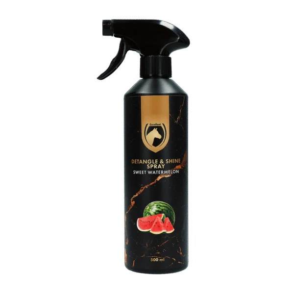 Entwirrungsspray für Mähne und Schweif, 500 ml – Excellent Horse Detangle & Shine Spray Sweet Watermelon