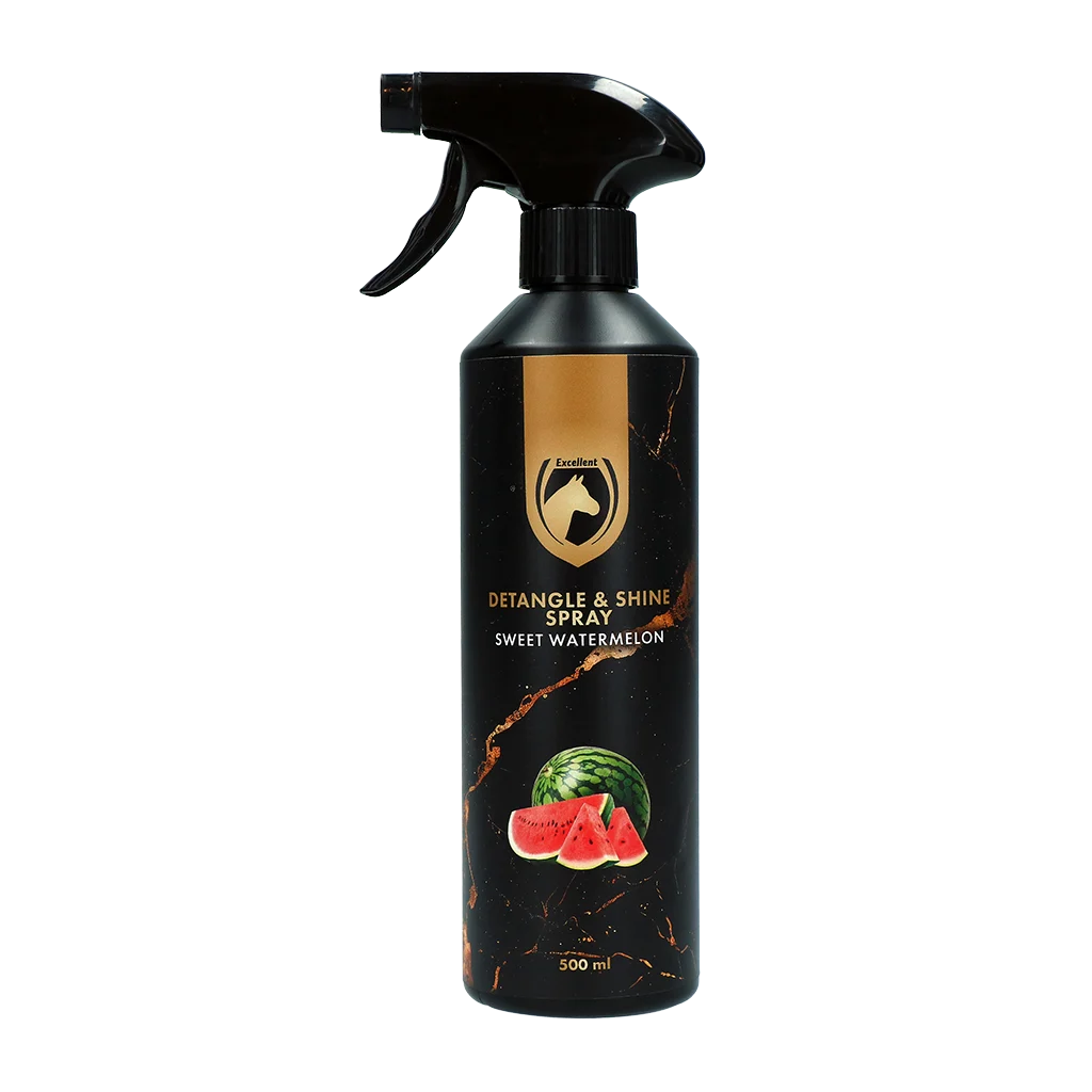 HIGL8065W.png Entwirrungsspray für Mähne und Schweif, 500 ml – Excellent Horse Detangle & Shine Spray Sweet Watermelon – Bild 1