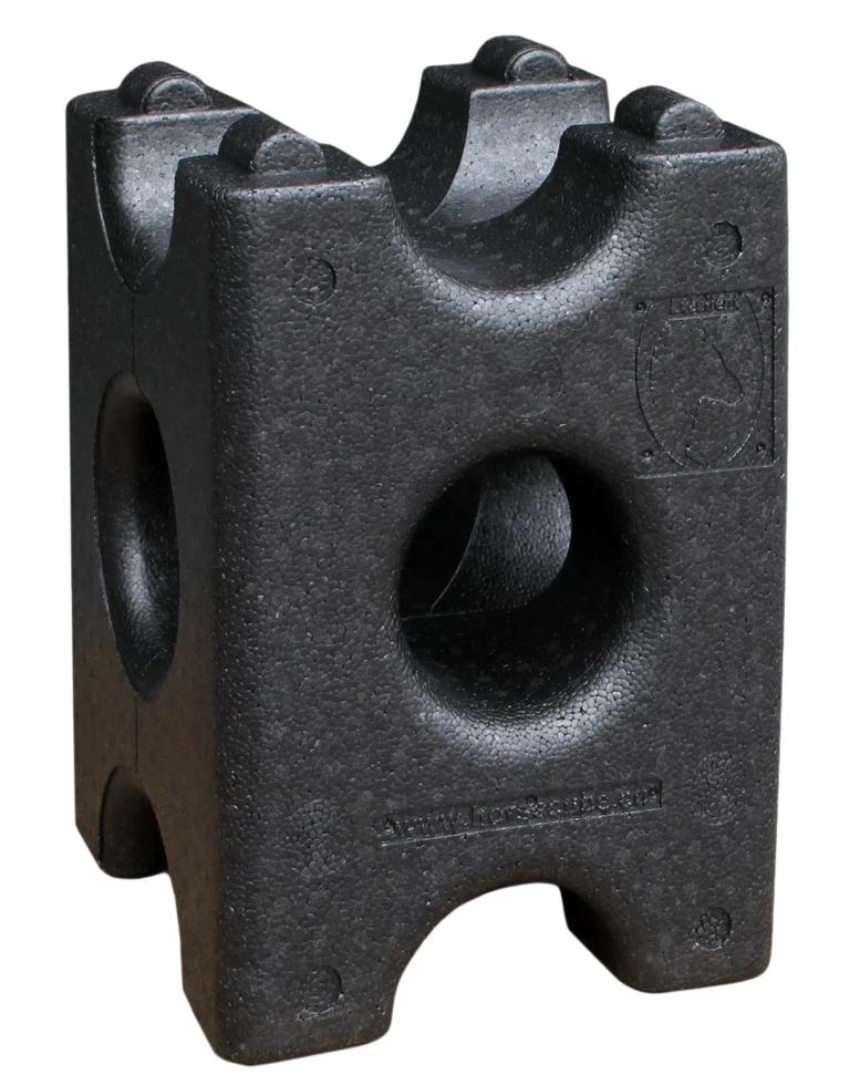 Hindernisblock für das Springtraining, 41,5 x 30 x 30 cm – Excellent Horse Cube – Bild 1
