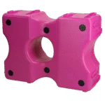 Cavalettiblöcke aus Kunststoff, Rosa, 2 Stück, 40 x 30 x 15 cm – Vplast Cavaletti – Bild 2