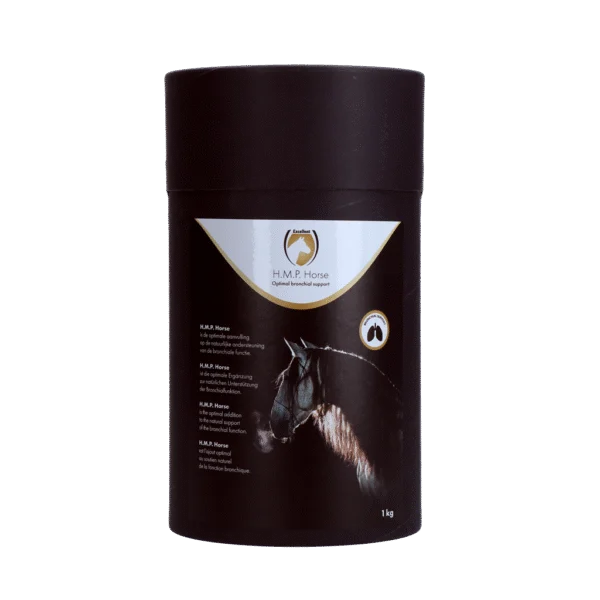 Atemwegs Ergänzungsfuttermittel für Pferde mit Kräutern, 1 kg – Excellent Horse H.M.P. Powder