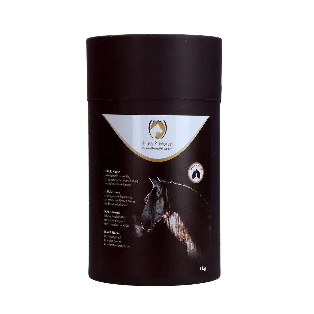 HMPH1000E.png Atemwegs Ergänzungsfuttermittel für Pferde mit Kräutern, 1 kg – Excellent Horse H.M.P. Powder – Bild 1