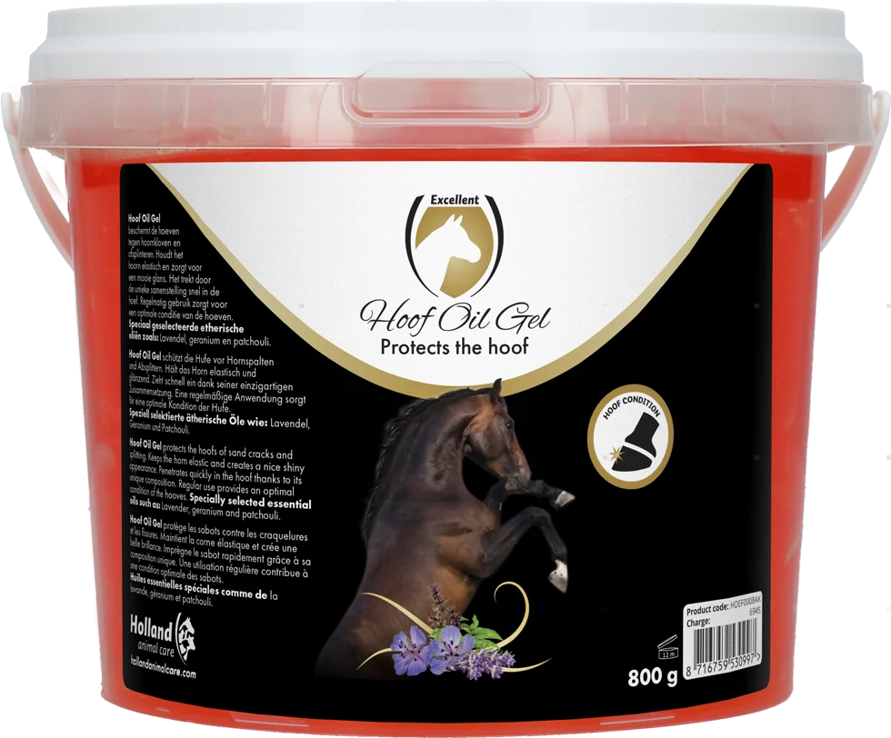 Hufgel mit ätherischen Ölen, 800 g – Excellent Horse Hoof Oil Gel – Bild 1