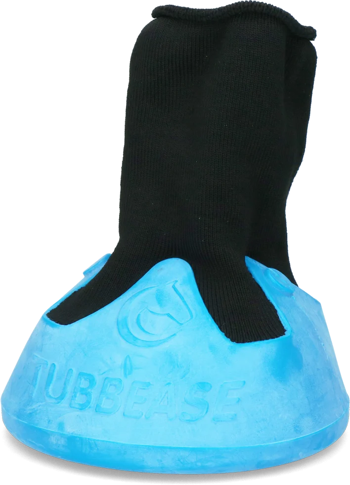 HOEF109.png Hufschuh aus atmungsaktivem Material, 155 mm, Blau – Tubbease – Bild 1