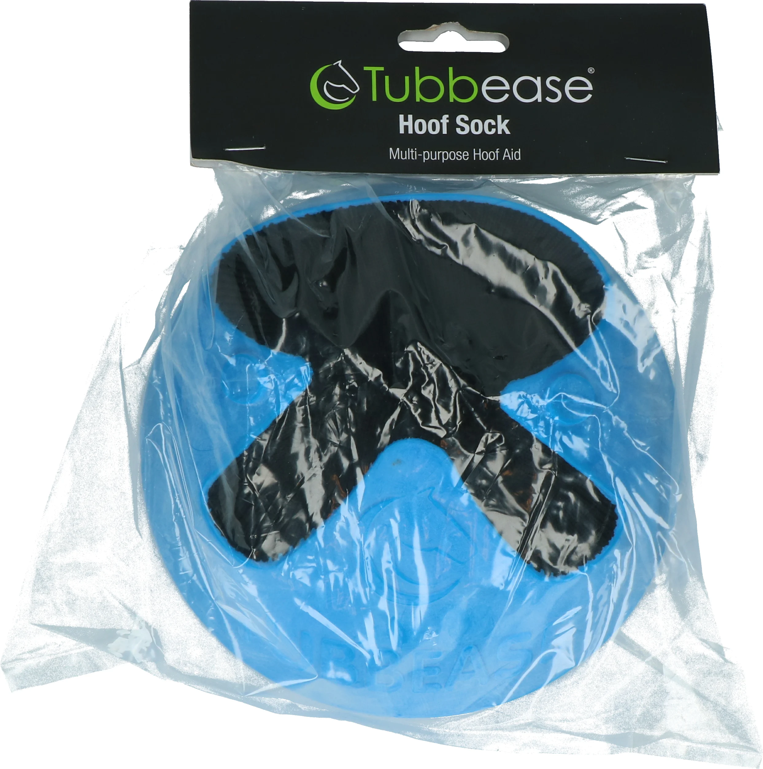 Hufschuh aus atmungsaktivem Material, 155 mm, Blau – Tubbease – Bild 2