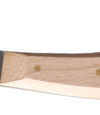 Schmales Hufmesser mit hellbraunem Griff, extra nachgeschliffen VC 320 "R"