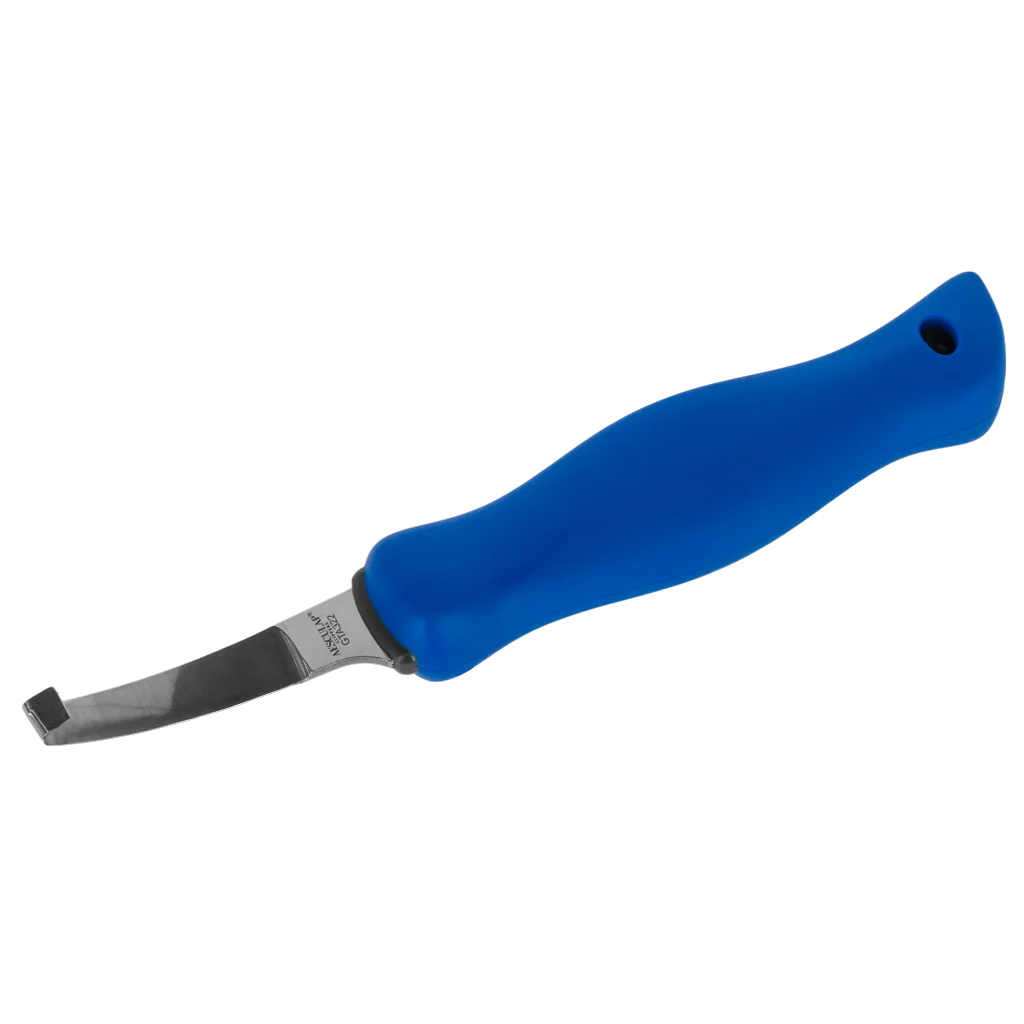 HOEFVC322.png Klauenmesser rechts mit ergonomischem Griff, 21,5 cm – Aesculap ProCut – Bild 1