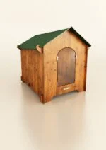 Hundehütte XL aus HPL, 95 x 110 x 89 cm – Cucciolotta Classic