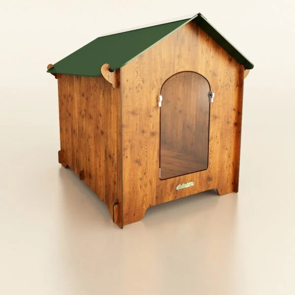 Hundehütte XL aus HPL, 95 x 110 x 89 cm – Cucciolotta Classic