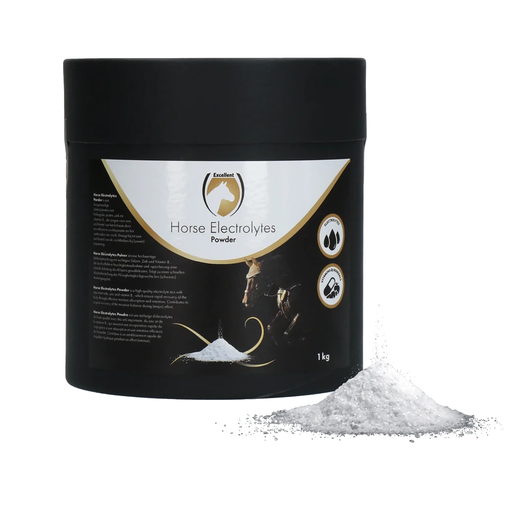 Elektrolytpulver für Pferde, 1 kg – Excellent Horse Electrolytes Powder – Bild 1