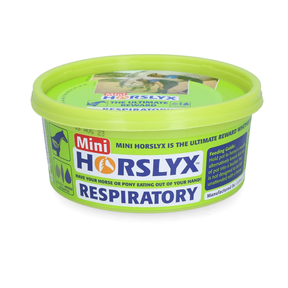 HORSL014.png Leckstein für Pferde als Belohnung, 650 g – Horslyx Mini Luchtwegen – Bild 1