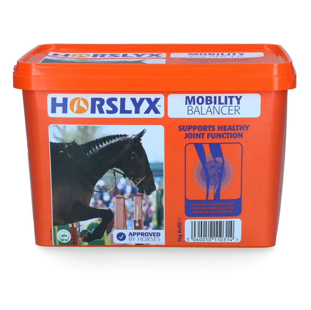 Leckstein für Pferde als Belohnung, 5 kg – Horslyx Mobility – Bild 1