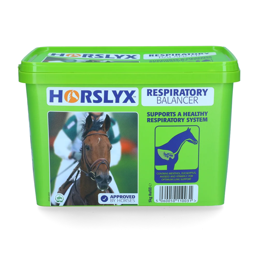 Leckstein für Pferde als Belohnung, 5 kg – Horslyx Respiratory Balancer – Bild 1