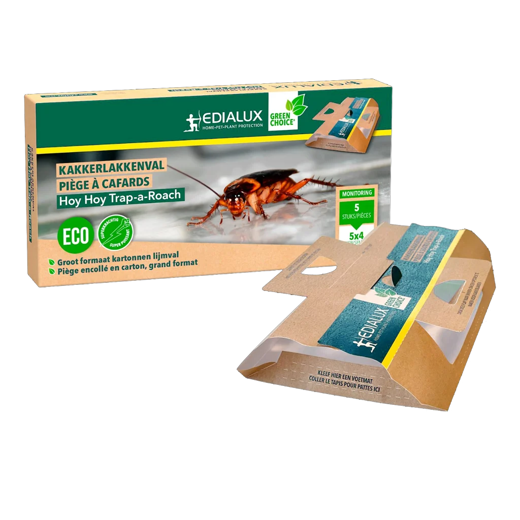HOYH005.png Schabenfalle mit Lockstoff, 5 Stück – Hoy Hoy Trap-A-Roach – Bild 1
