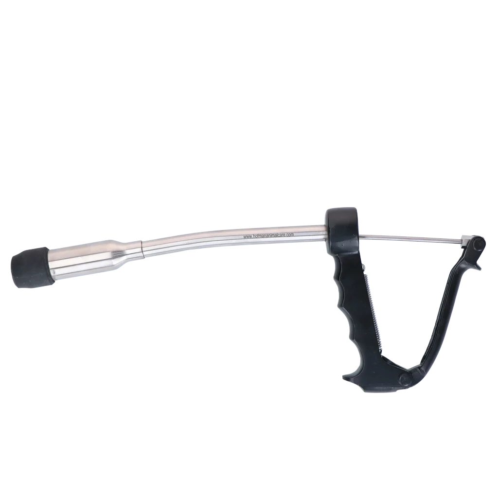 Boluseingeber für Schafe und Kälber, Edelstahl, 36 cm – Hofman Animal Care – Bild 1