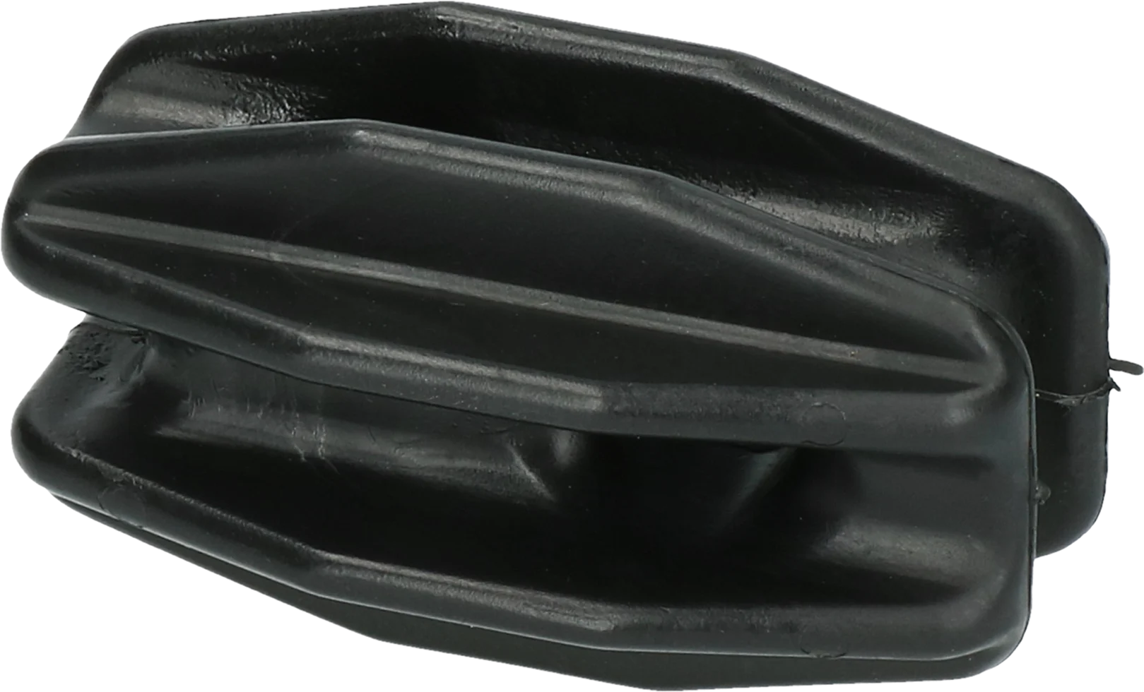Eckisolator mit Endspanner für Weidezaunlitze, Seil und Band, schwarz – ZoneGuard – Bild 2