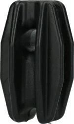 Eckisolator mit Endspanner für Weidezaunlitze, Seil und Band, schwarz – ZoneGuard – Bild 4