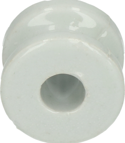 Eckisolator aus Porzellan, 40 mm, weiß – ZoneGuard