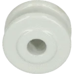 Eckisolator aus Porzellan, Außendurchmesser 50 mm, weiß – ZoneGuard