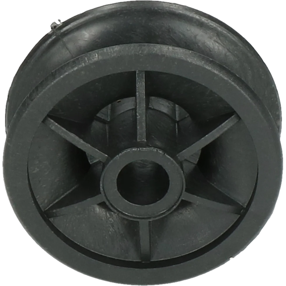 Kunststoff Eckisolator, Außendurchmesser 42 mm, Schwarz – ZoneGuard – Bild 1