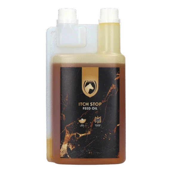Futteröl für Pferde mit Omega 3 und Omega 6, 1 l – Excellent Horse Itch Stop Feed Oil
