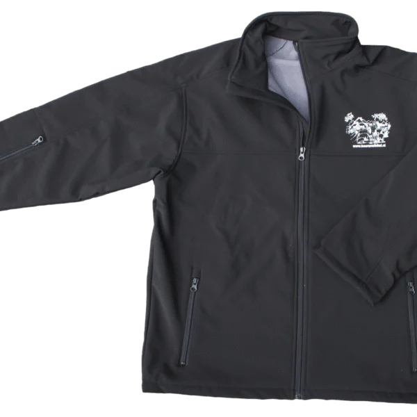 Winddichte und wasserabweisende Jacke, Schwarz, L – Boerenwinkel