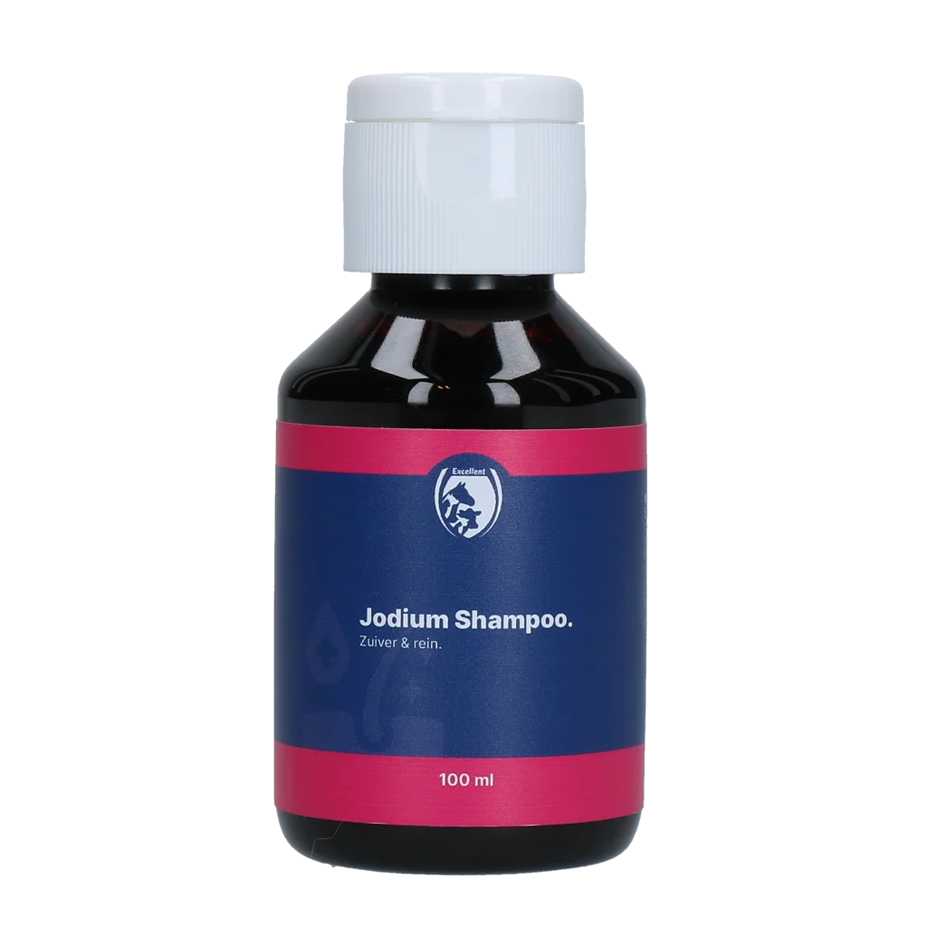 JODI00025.png Jod Shampoo für Fell und Haut, 100 ml – Excellent Jodium Shampoo – Bild 1