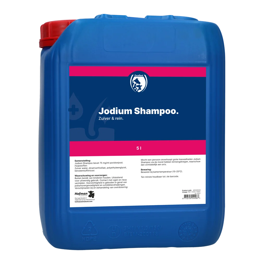 JODI00028.png Jodshampoo für Fell und Haut, 5 l – Excellent Jodium Shampoo – Bild 1