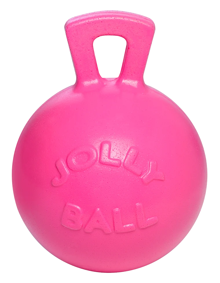 Pferdespielball mit Bubblegumduft, Rosa, 25 cm – Jolly Pets Jolly Ball – Bild 1