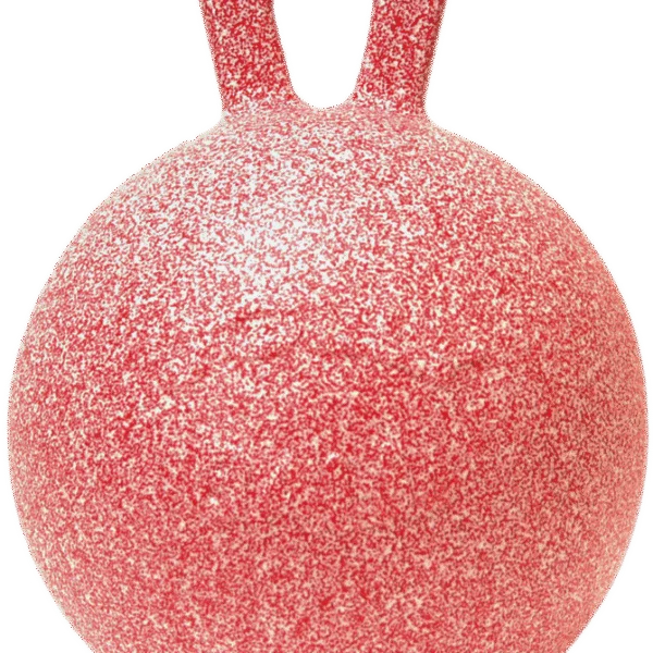 Pferdespielball mit Pfefferminzduft, Rot und Weiß, 25 cm – Jolly Pets Jolly Ball