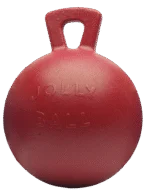 Pferdespielball rot, geruchsneutral, 25 cm – Jolly Pets Jolly Ball