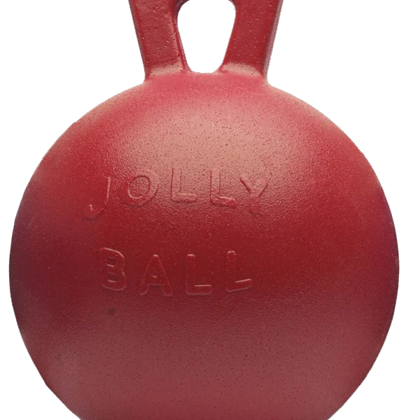 Pferdespielball rot, geruchsneutral, 25 cm – Jolly Pets Jolly Ball