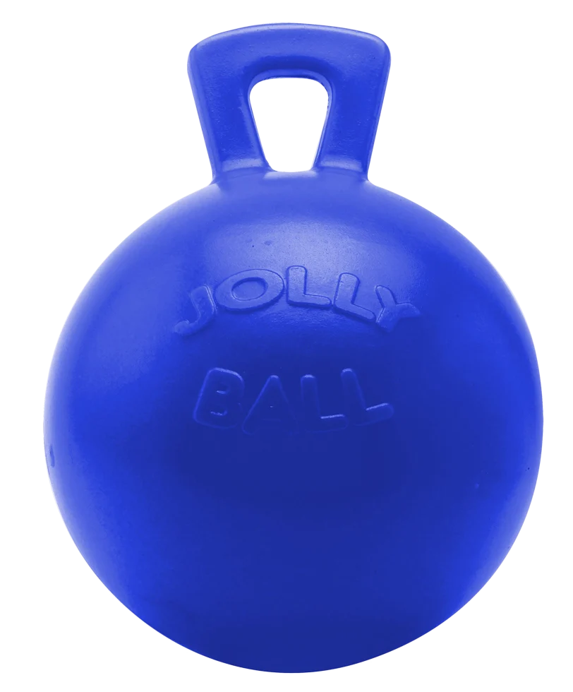 Pferdeball dunkelblau, geruchsneutral, 25 cm – Jolly Pets Jolly Ball – Bild 1