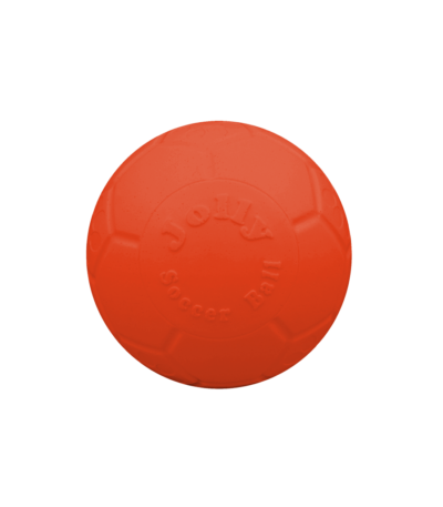Schwimmender Hundeball Orange, 7,5 cm – Jolly Pets Mini Soccer Ball